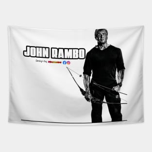 John Rambo3 Tapestry