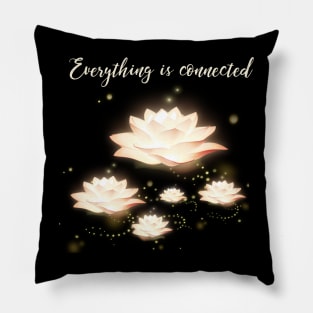 Everything is connected Pillow
