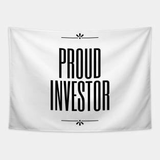 Proud Investor (light) Tapestry