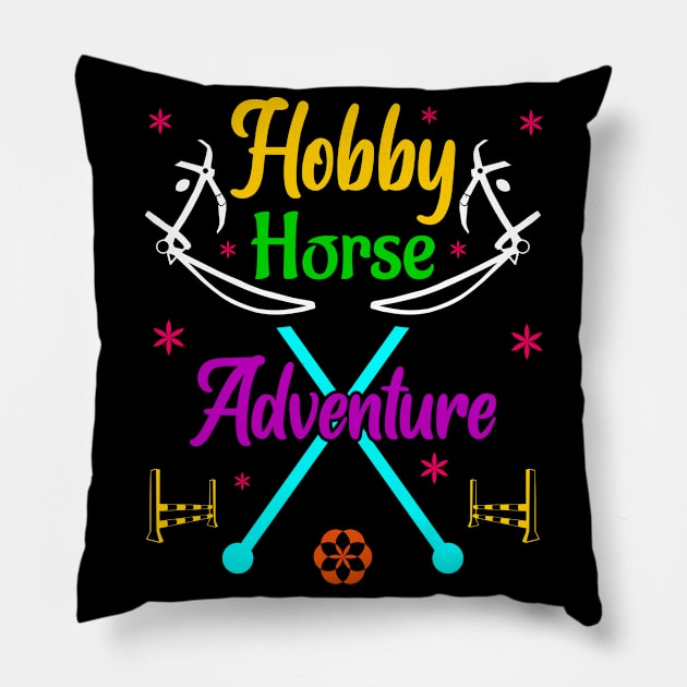 Hobby Horse Hobby Horse Adventure Pillow by Primo Style