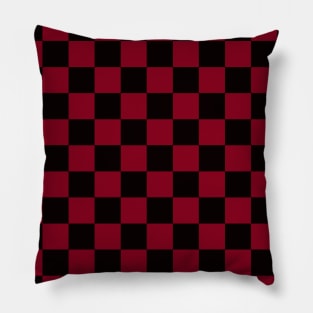 【Black & Red Pattern】 Pillow