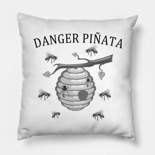 Danger  Piñata Pillow