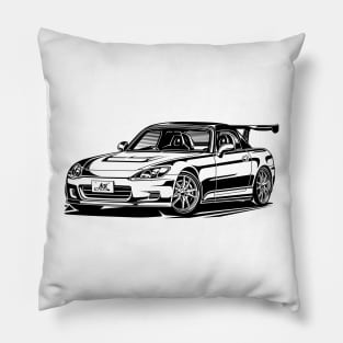 EUROBEAT INTENSIFIES - S2000 AP1 full-body version Pillow