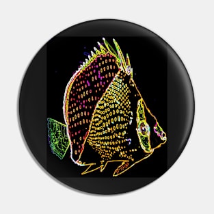 Hawaiian Butterfly Fish Pin