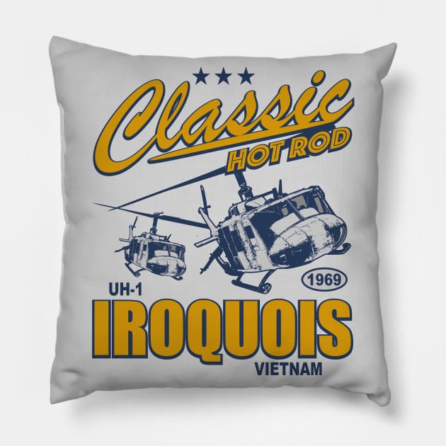 UH-1 Iroquois Pillow by TCP