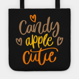 Candy Apple Cutie Fall design Tote