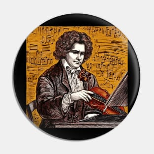 Ludwig van Beethoven Pin