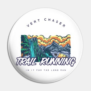 Trail Running T-Shirt | Funny Running T-Shirt | Trail runner gifts Pin