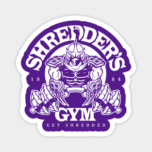 Shredder's Gym Magnet