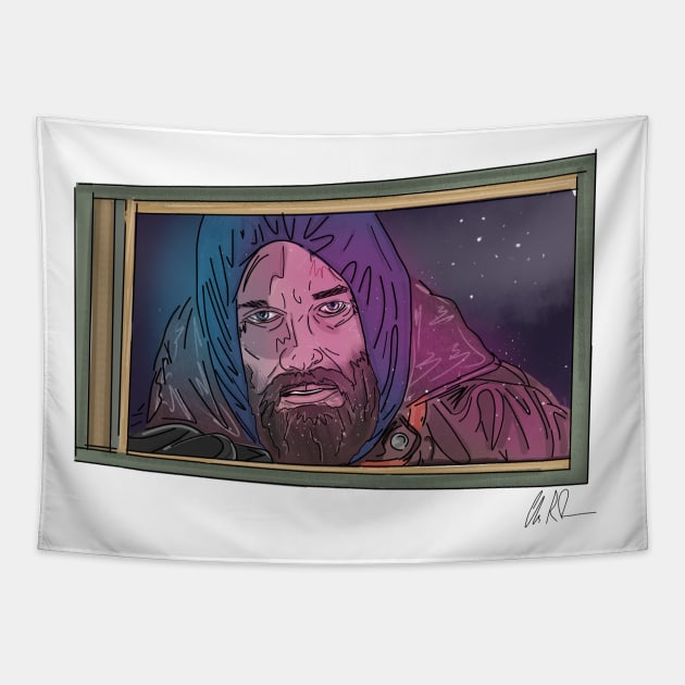 The Thing: R.J. MacReady Tapestry by 51Deesigns