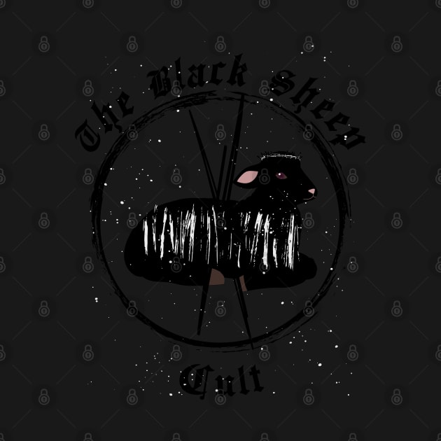 The Black Sheep Cult Sacrificial Lamb by LylaLace Studio