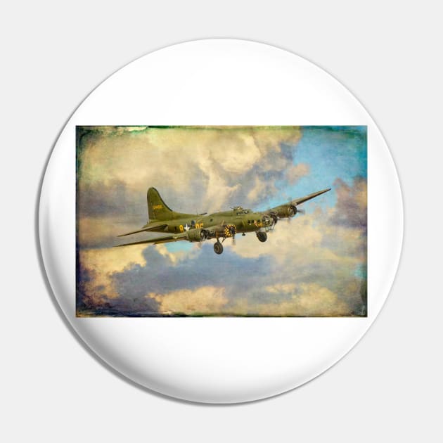 Safe Return: Boeing B-17 Flying Fortress Pin by CGJohnson