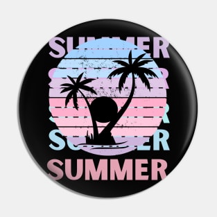 Hello summer Beach summertime Adventure travel lover palm tree sun Pin