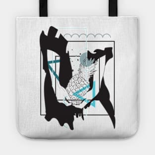 Pineapple pizza version 2 Tote