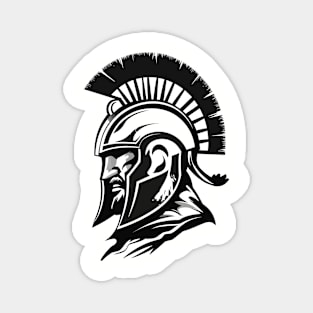 Spartan helmet strong face Magnet