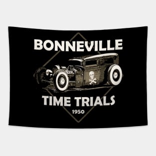 Bonneville time trials-Hot Rod Tapestry