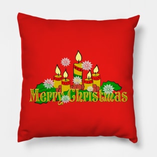 FESTIVE Christmas Lights Pillow