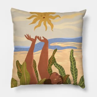 Sun Worship Pillow