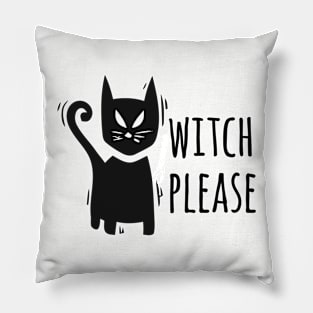 Halloween Costume Party Witch Please Men Women Tshirt Art Pillow