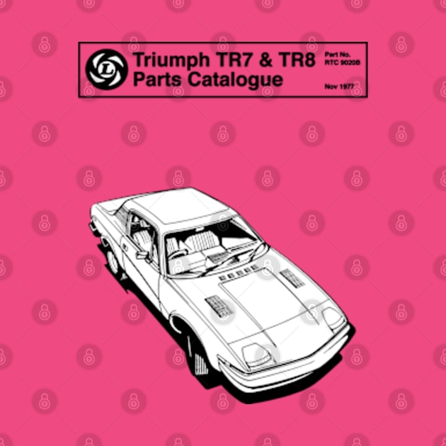 TRIUMPH TR7 - parts catalogue by Throwback Motors