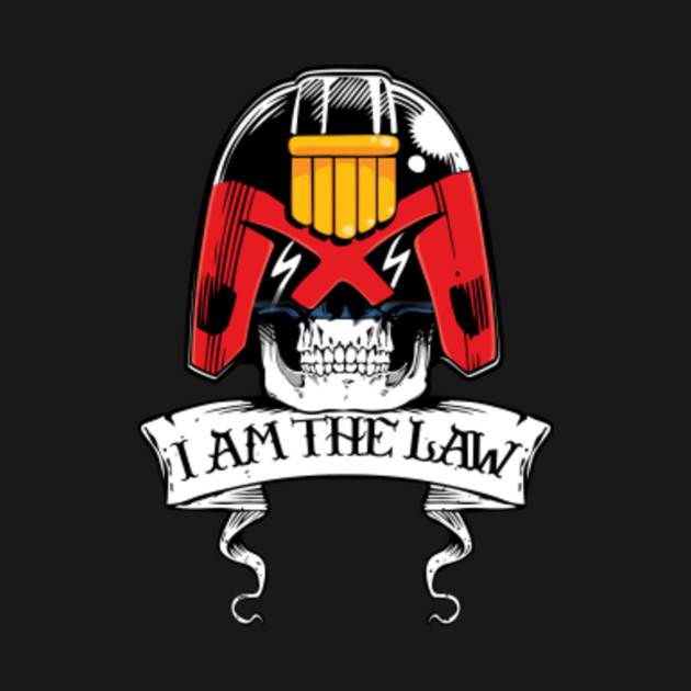 I am the Law Comics TShirt TeePublic