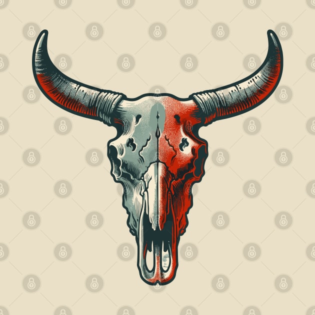 Bull skull by Art_Boys