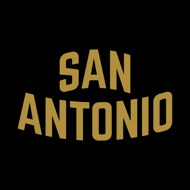 San Antonio City Typography by calebfaires