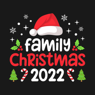 Family Christmas 2022 Funny Matching Family Xmas Holiday T-Shirt