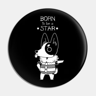 My Gal Hilda- Born to Be a Star (Dark Base) Pin