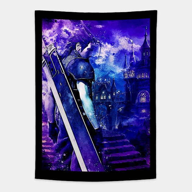 Zack The Hero Tapestry by SkyfrNight