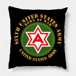 6th United States Army - US Army Pillow