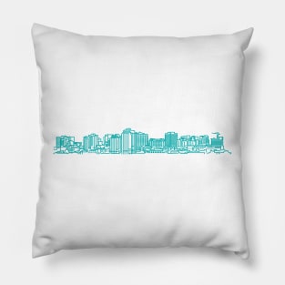 Halifax skyline Pillow