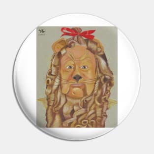 The Cowardly Lion Pin