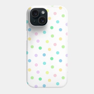 Cute Pastel Polka Dot Pattern Phone Case