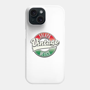 Xalapa Mexico vintage logo Phone Case