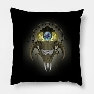 Awesome fantasy skull Pillow