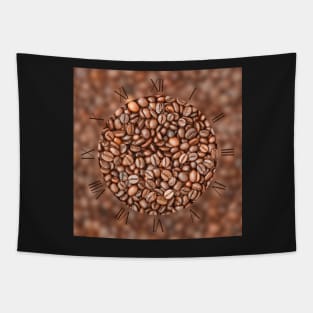 Coffee beans background Tapestry