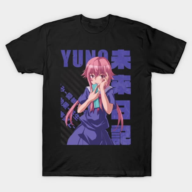 Mirai Nikki - Yuno Gasai - Mirai Nikki - T-Shirt