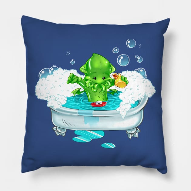 Bubble Bath Pillow by Geistmaus