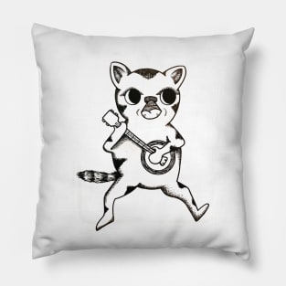 Banjo Cat! Pillow