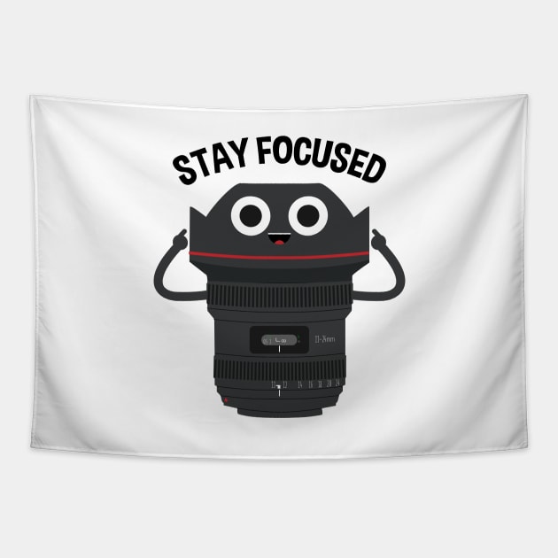 Stay Focused Tapestry by El buen Gio