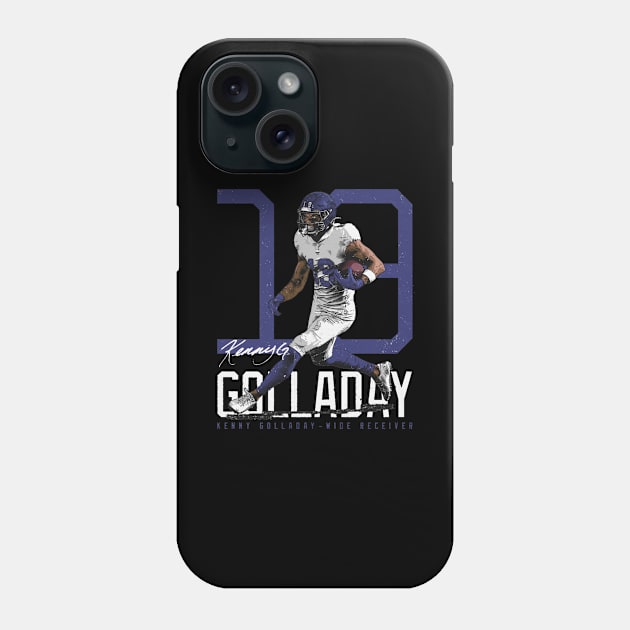 Kenny Golladay New York G Bold Number Phone Case by Chunta_Design