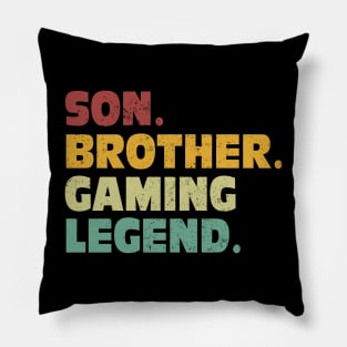 Christmas Gift For Gaming Teenage Boys & Kids Gamer Brother Pillow