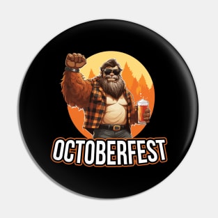 Octoberfest Bigfoot Pin