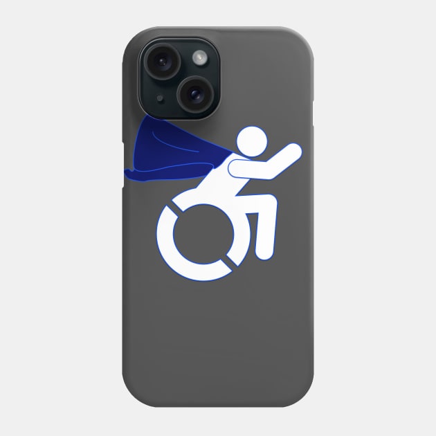 Super Accessibility Man Phone Case by RollingMort91