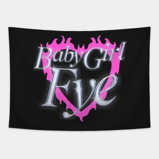 Baby girl fyey2k vaporwave vibe Tapestry