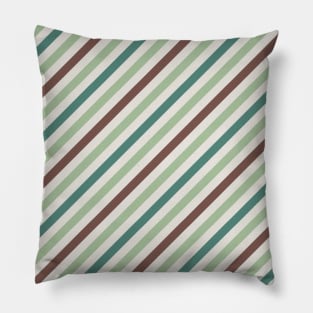 Geometric Diagonal Pattern Pillow