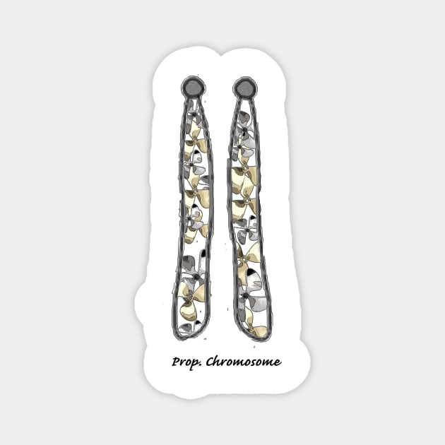 Prop Chromosome Magnet by bywhacky