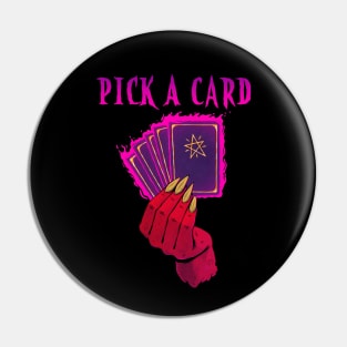 Pick a card Pin