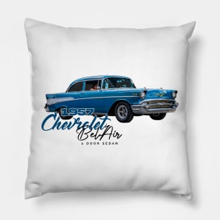 1957 Chevrolet Bel Air 2 Door Sedan Pillow